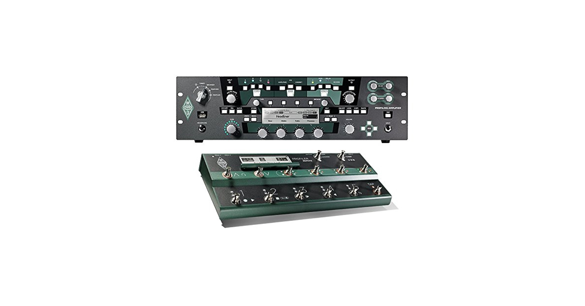 Amazon | KEMPER RACK + REMOTE プロファイリングアンプ＋フット